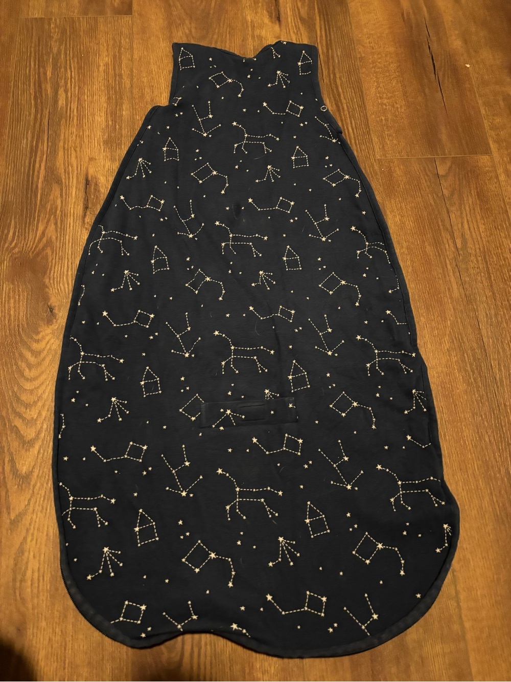 Woolino Navy Constellation Sleep Sack - Picture 3 of 5